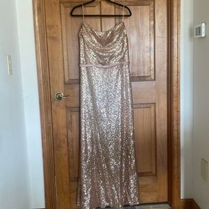 Christina Wu Sequin Dress